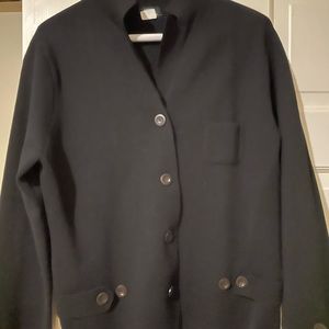 Black cardigan